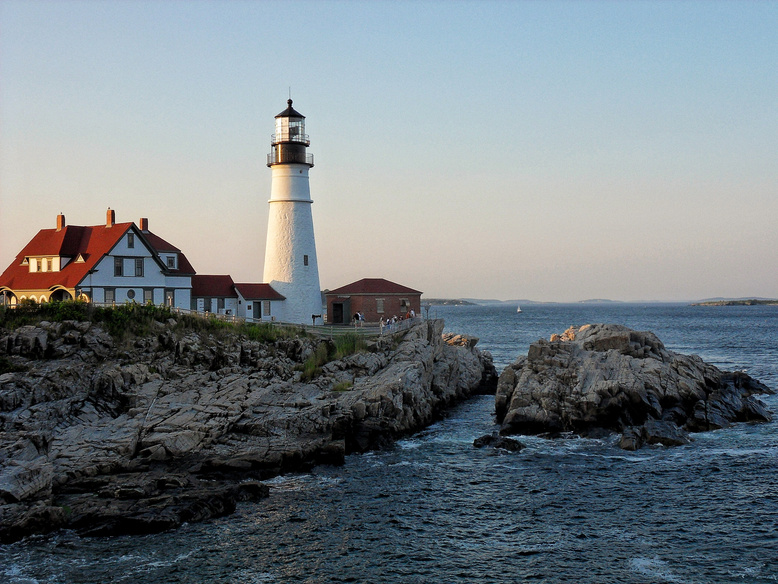 New England lighthouse